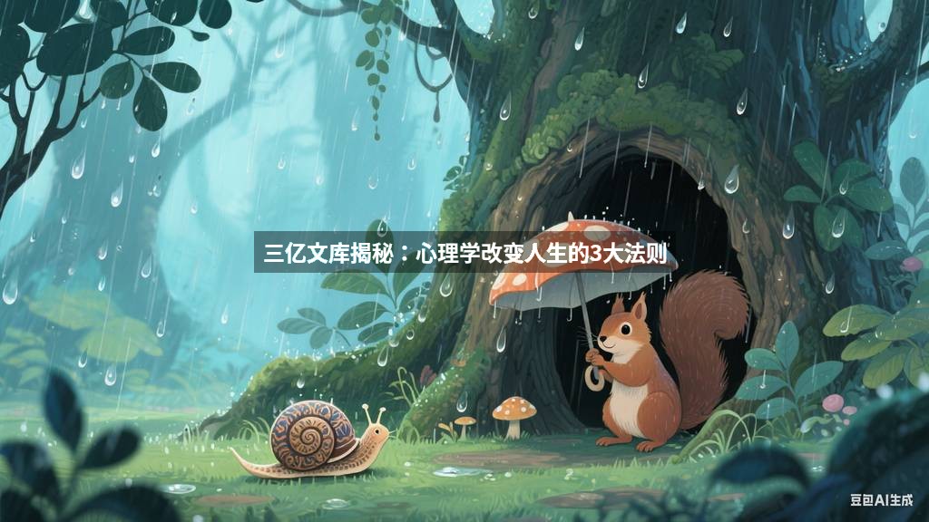 三亿文库揭秘：心理学改变人生的3大法则