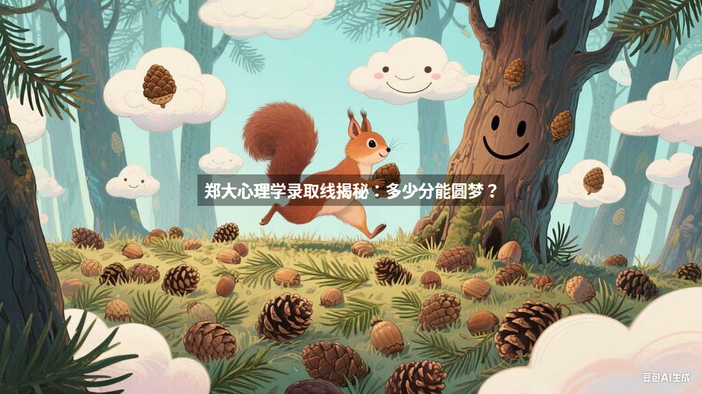 郑大心理学录取线揭秘：多少分能圆梦？