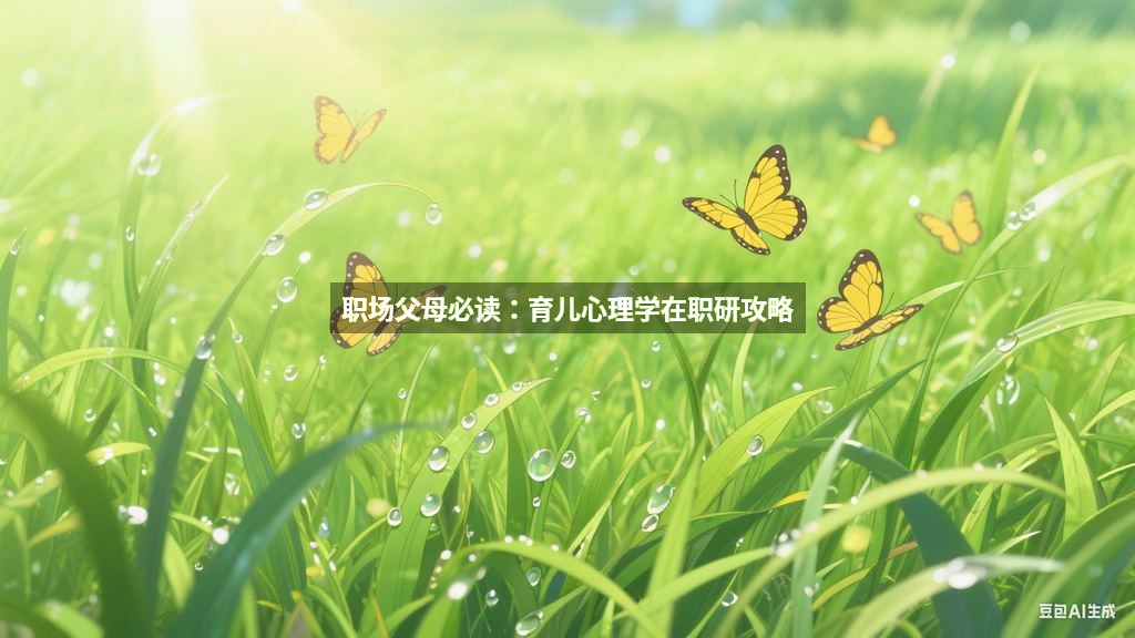 职场父母必读：育儿心理学在职研攻略