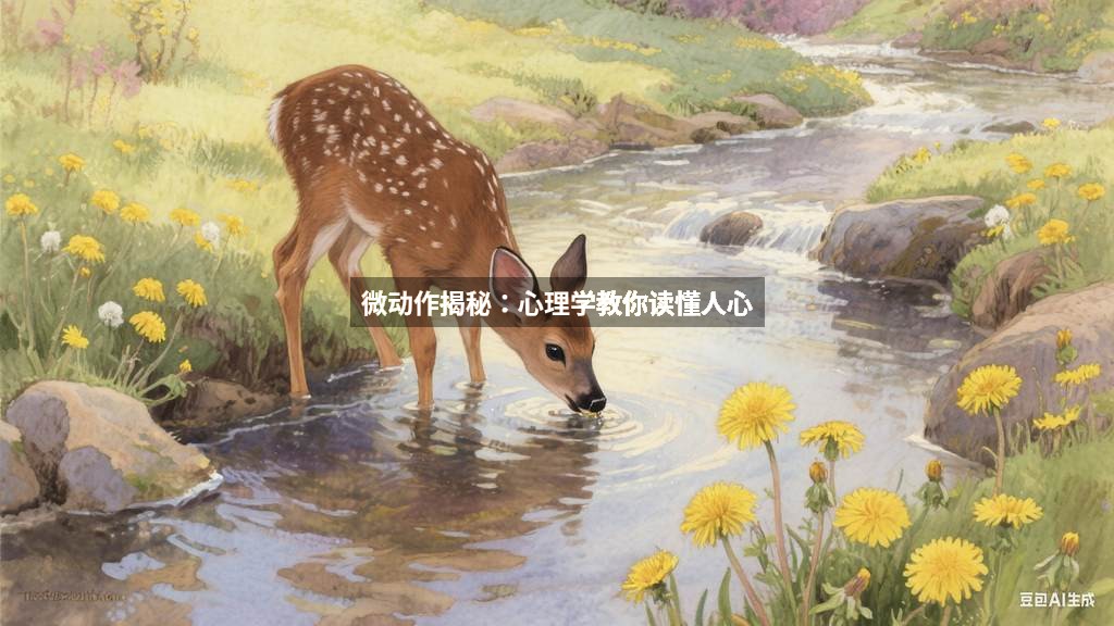 微动作揭秘：心理学教你读懂人心
