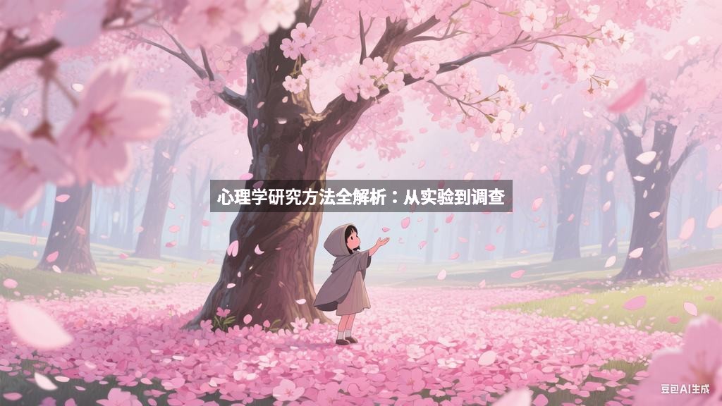 心理学研究方法全解析：从实验到调查