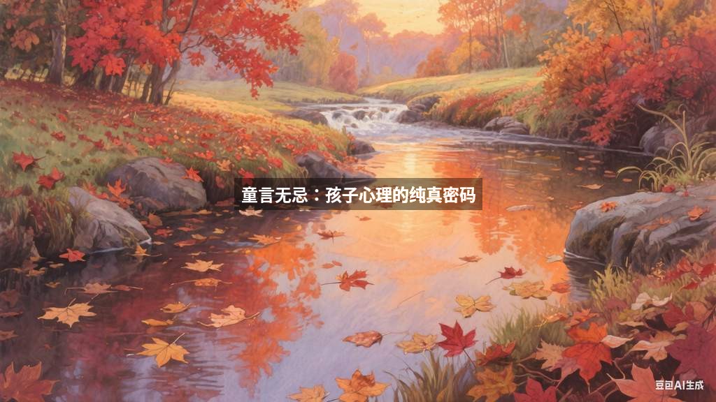 童言无忌：孩子心理的纯真密码