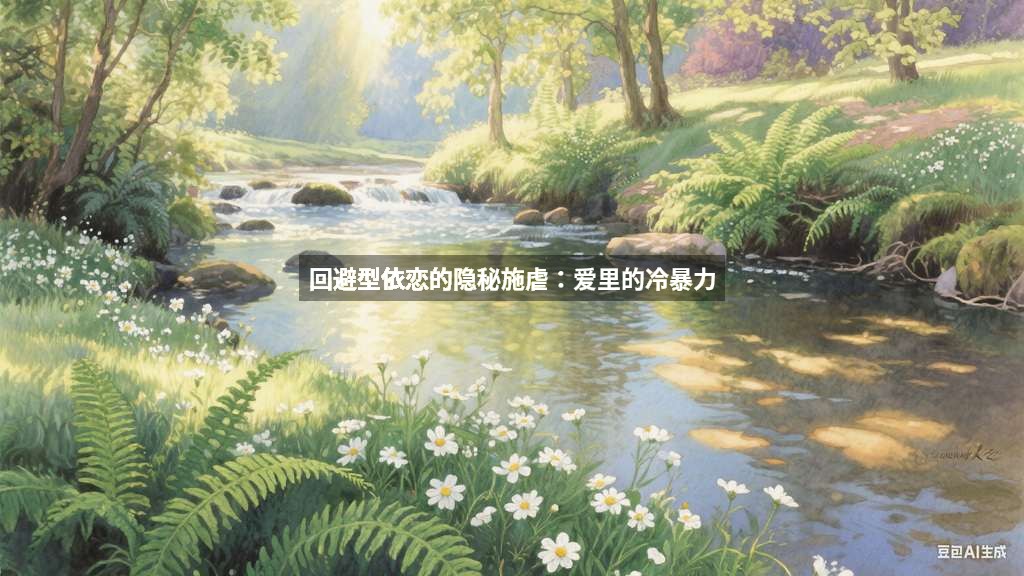 回避型依恋的隐秘施虐：爱里的冷暴力