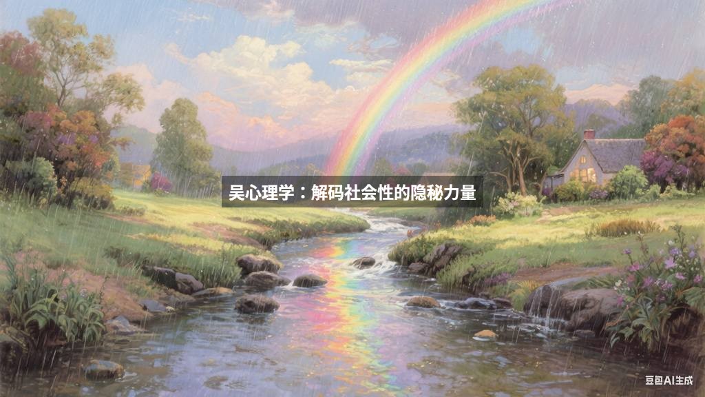 吴心理学：解码社会性的隐秘力量