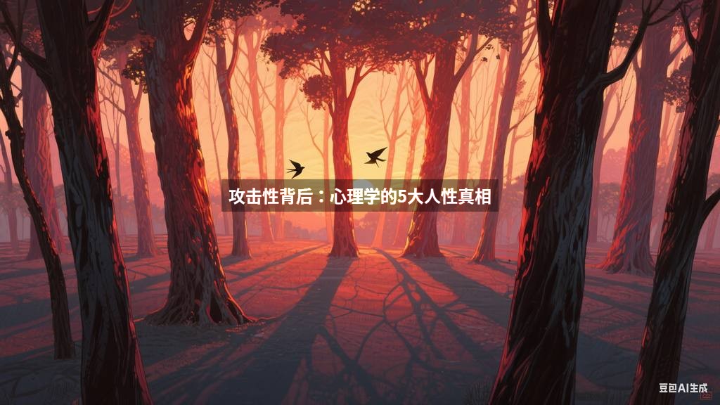 攻击性背后：心理学的5大人性真相