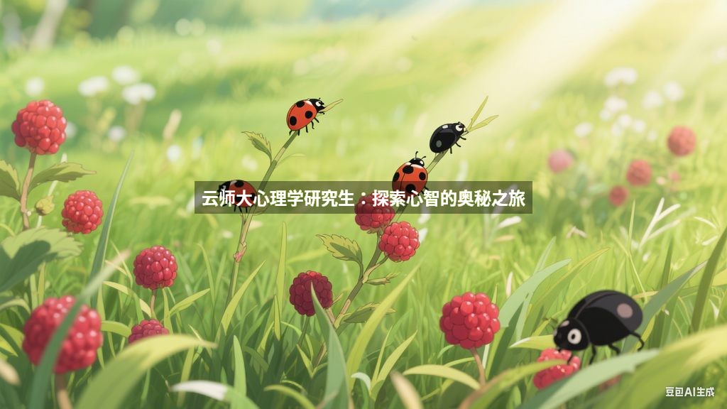云师大心理学研究生：探索心智的奥秘之旅