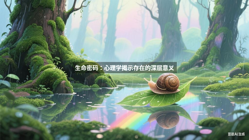生命密码：心理学揭示存在的深层意义