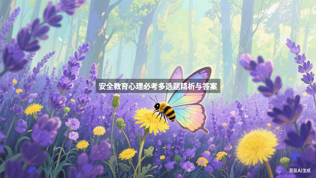 安全教育心理必考多选题精析与答案