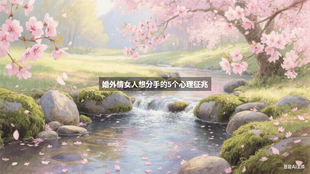 婚外情女人想分手的5个心理征兆