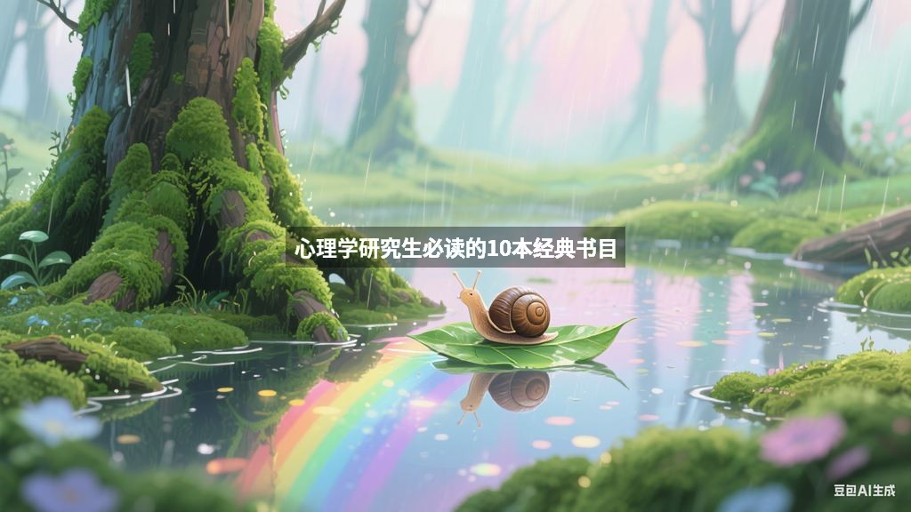 心理学研究生必读的10本经典书目