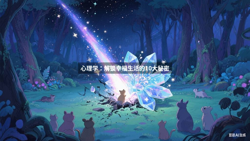 心理学：解锁幸福生活的10大秘密