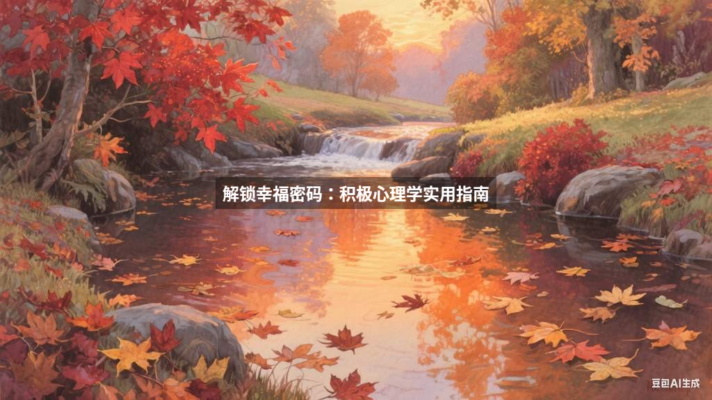 解锁幸福密码：积极心理学实用指南