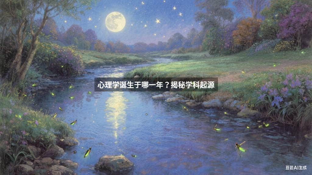 心理学诞生于哪一年？揭秘学科起源
