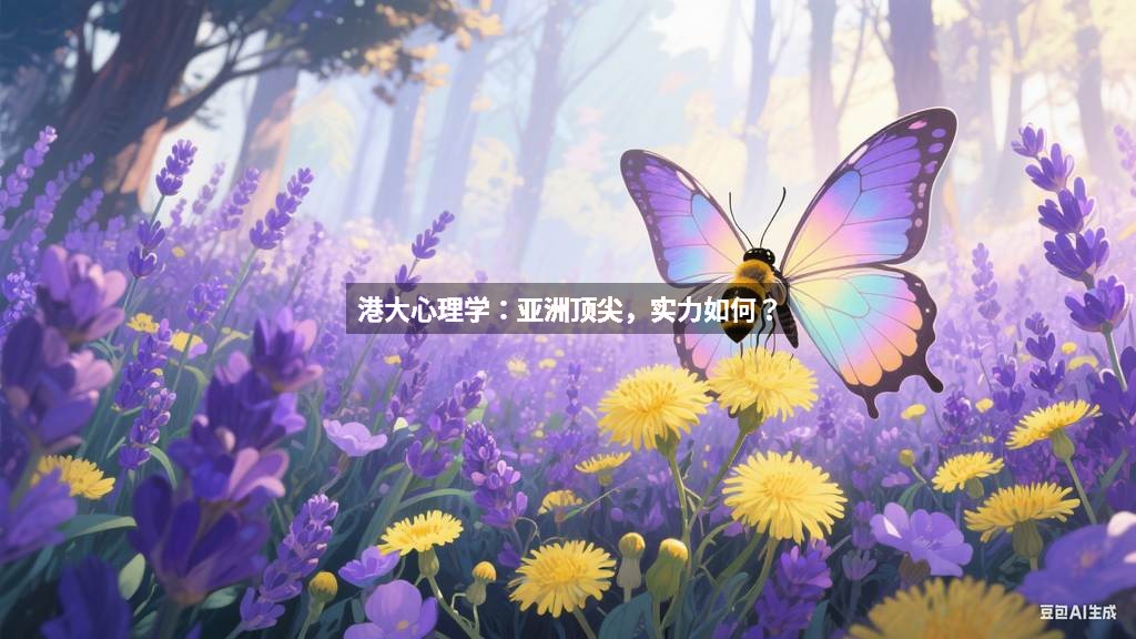 港大心理学：亚洲顶尖，实力如何？