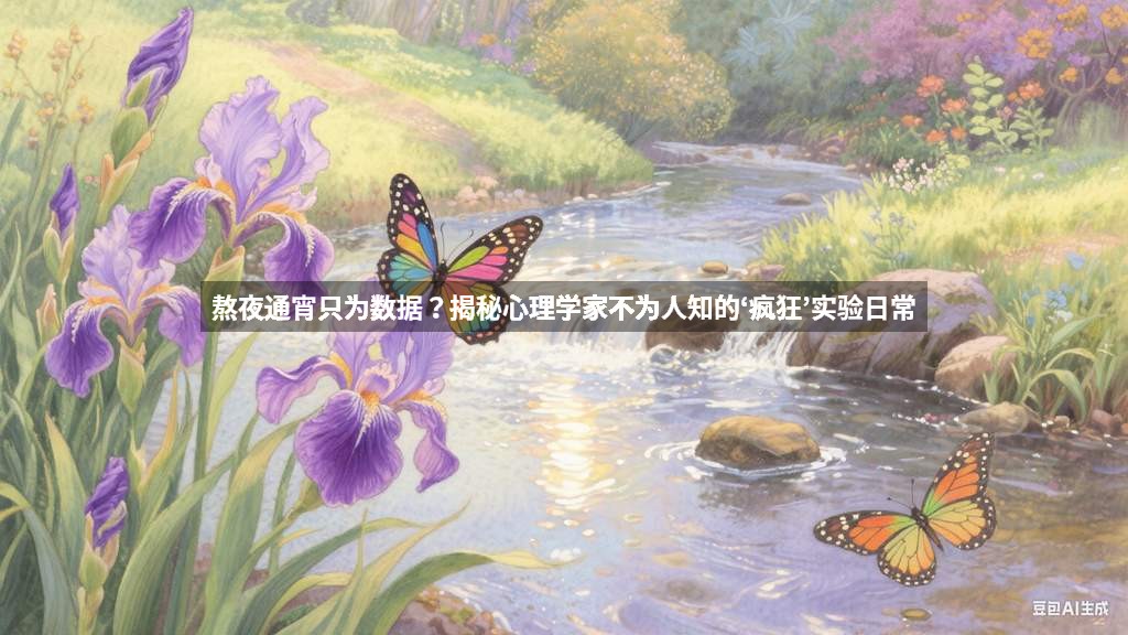 熬夜通宵只为数据？揭秘心理学家不为人知的‘疯狂’实验日常