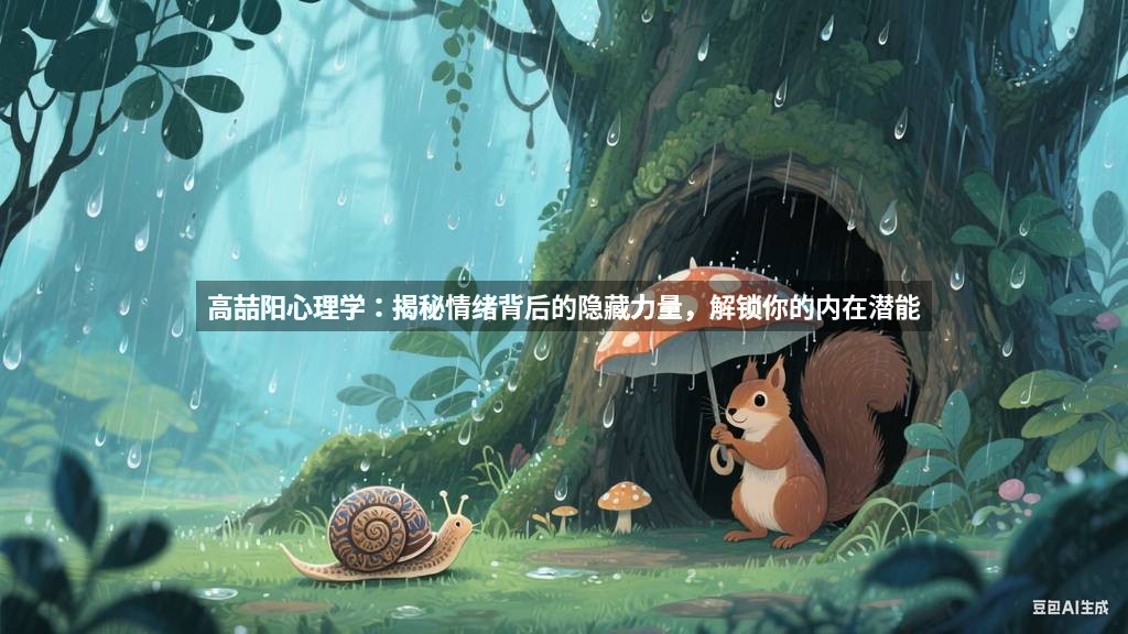高喆阳心理学：揭秘情绪背后的隐藏力量，解锁你的内在潜能