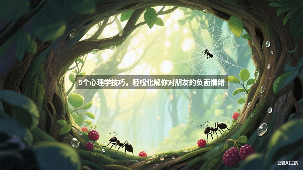 5个心理学技巧，轻松化解你对朋友的负面情绪