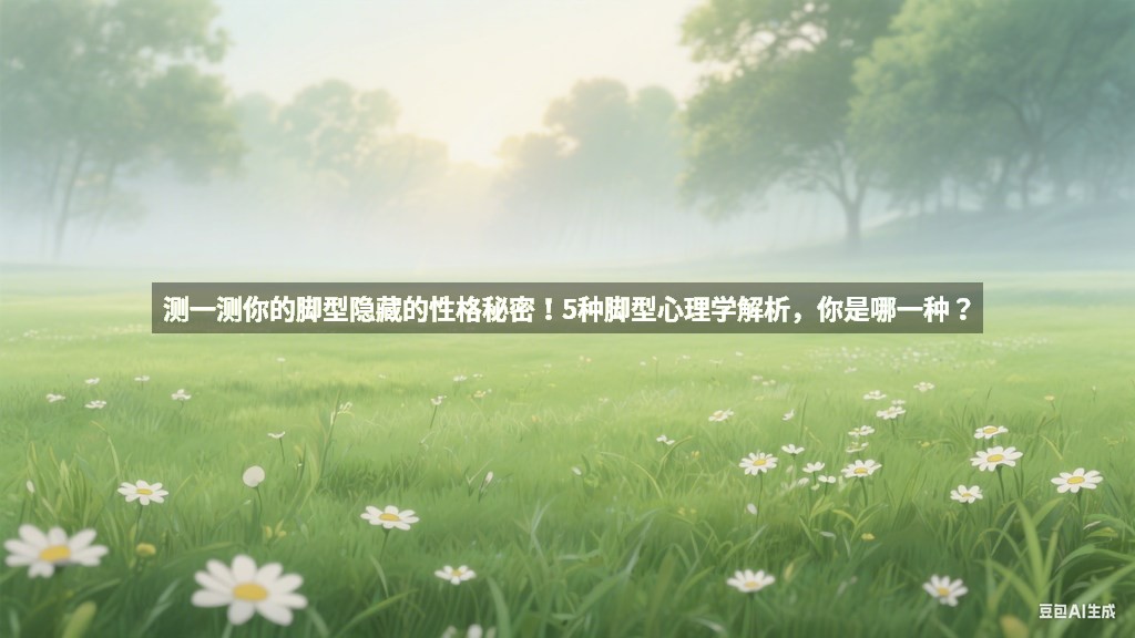 测一测你的脚型隐藏的性格秘密！5种脚型心理学解析，你是哪一种？