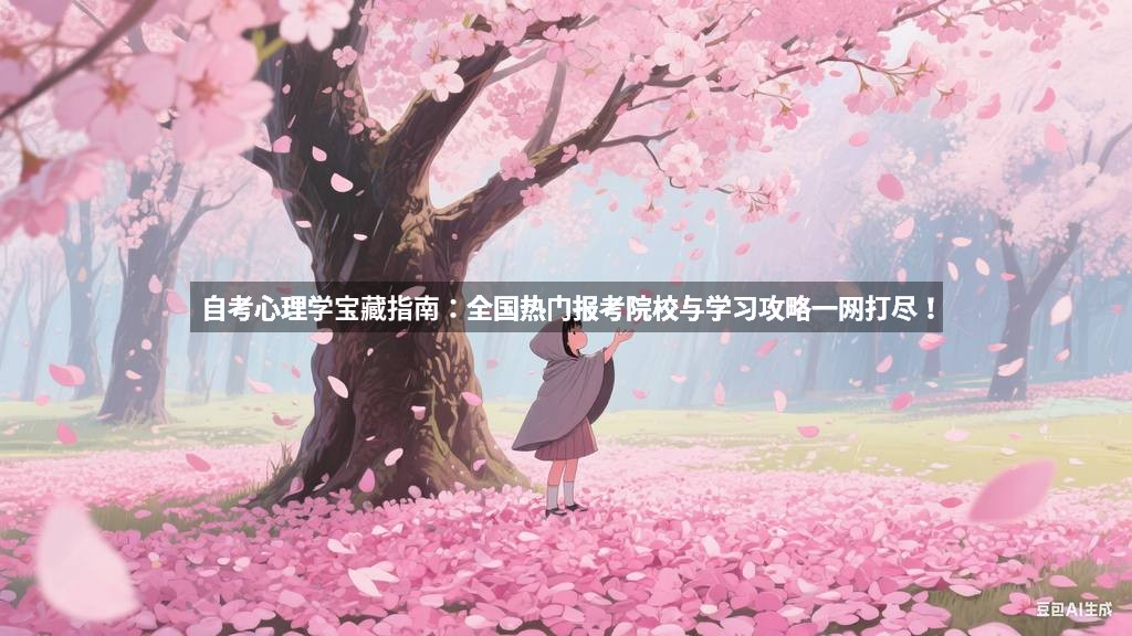 自考心理学宝藏指南：全国热门报考院校与学习攻略一网打尽！