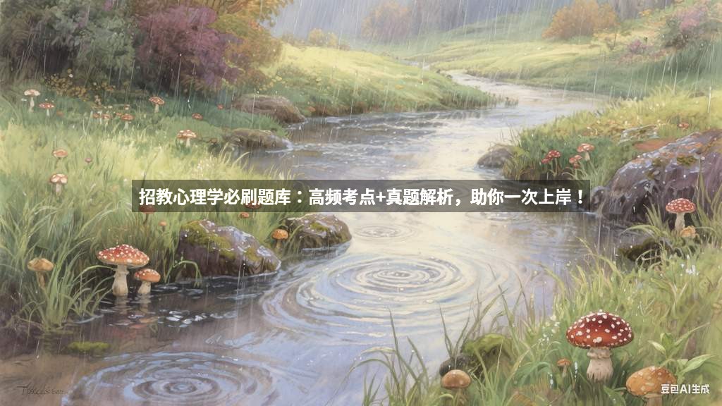 招教心理学必刷题库：高频考点+真题解析，助你一次上岸！