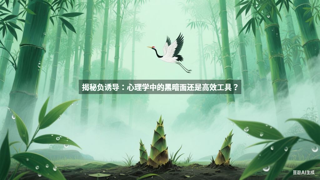 揭秘负诱导：心理学中的黑暗面还是高效工具？
