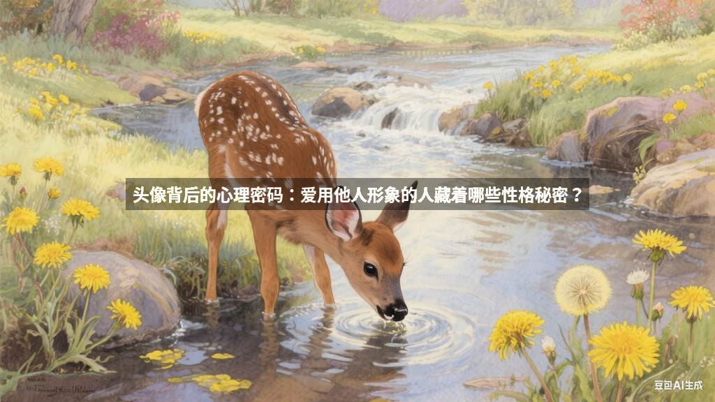 头像背后的心理密码：爱用他人形象的人藏着哪些性格秘密？
