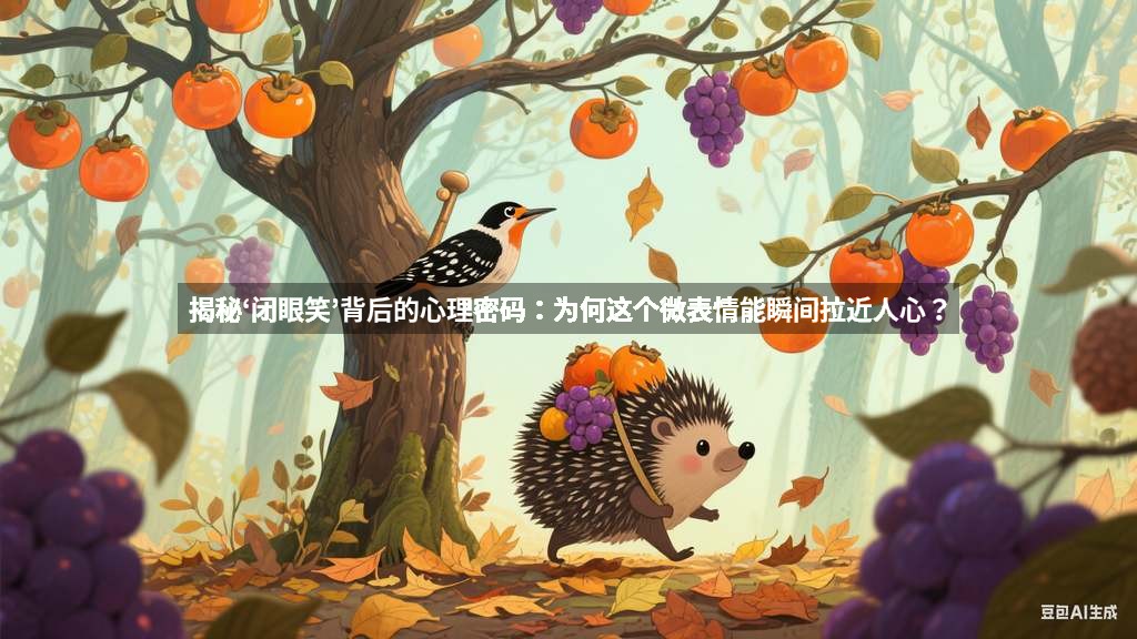 揭秘‘闭眼笑’背后的心理密码：为何这个微表情能瞬间拉近人心？
