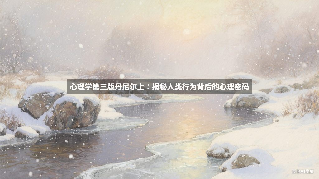 心理学第三版丹尼尔上：揭秘人类行为背后的心理密码