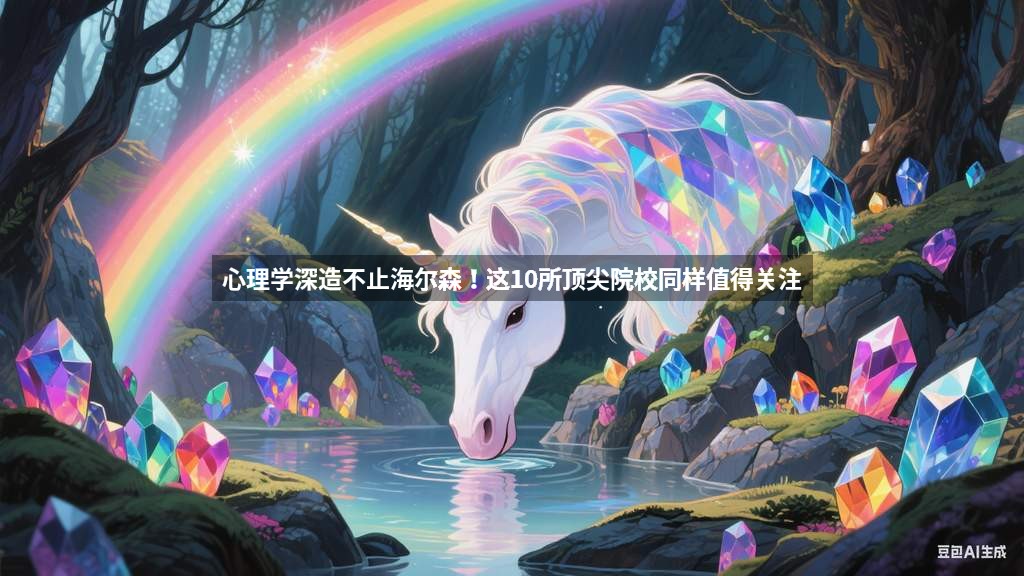 心理学深造不止海尔森！这10所顶尖院校同样值得关注