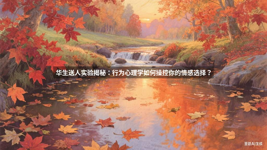 华生送人实验揭秘：行为心理学如何操控你的情感选择？
