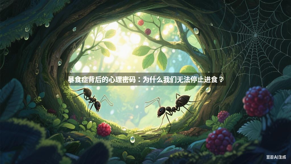 暴食症背后的心理密码：为什么我们无法停止进食？