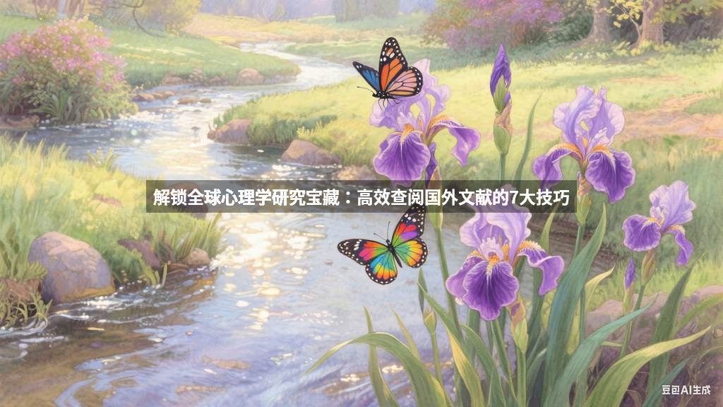 解锁全球心理学研究宝藏：高效查阅国外文献的7大技巧