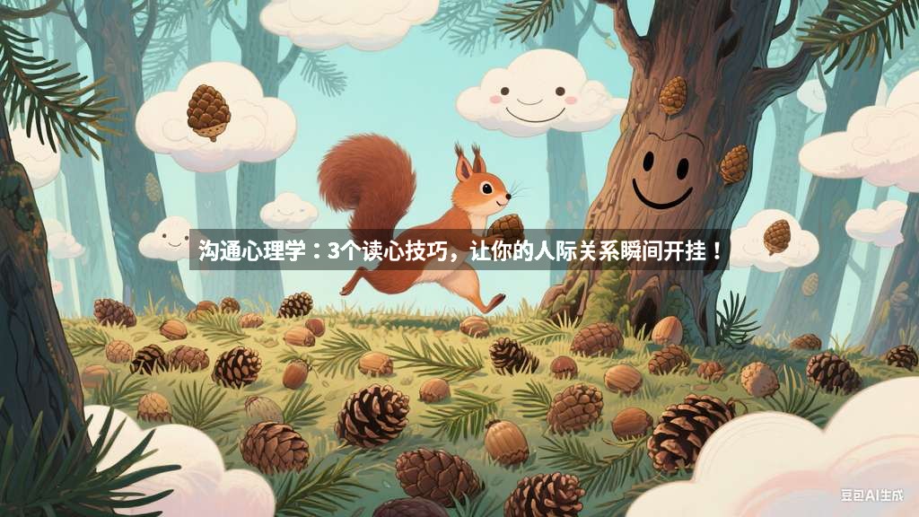 沟通心理学：3个读心技巧，让你的人际关系瞬间开挂！