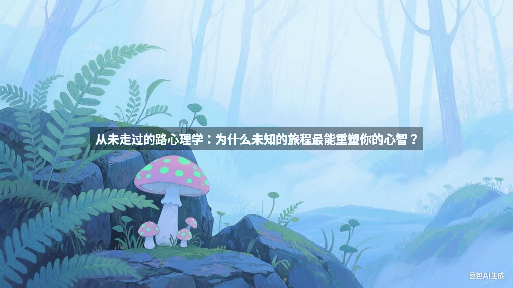 从未走过的路心理学：为什么未知的旅程最能重塑你的心智？