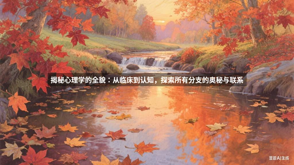 揭秘心理学的全貌：从临床到认知，探索所有分支的奥秘与联系