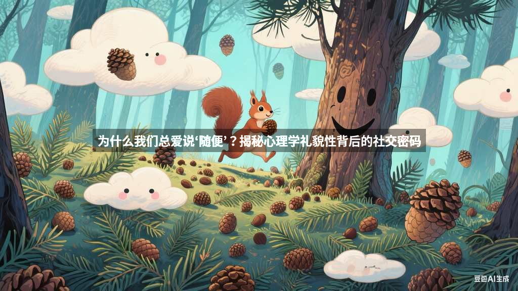 为什么我们总爱说‘随便’？揭秘心理学礼貌性背后的社交密码