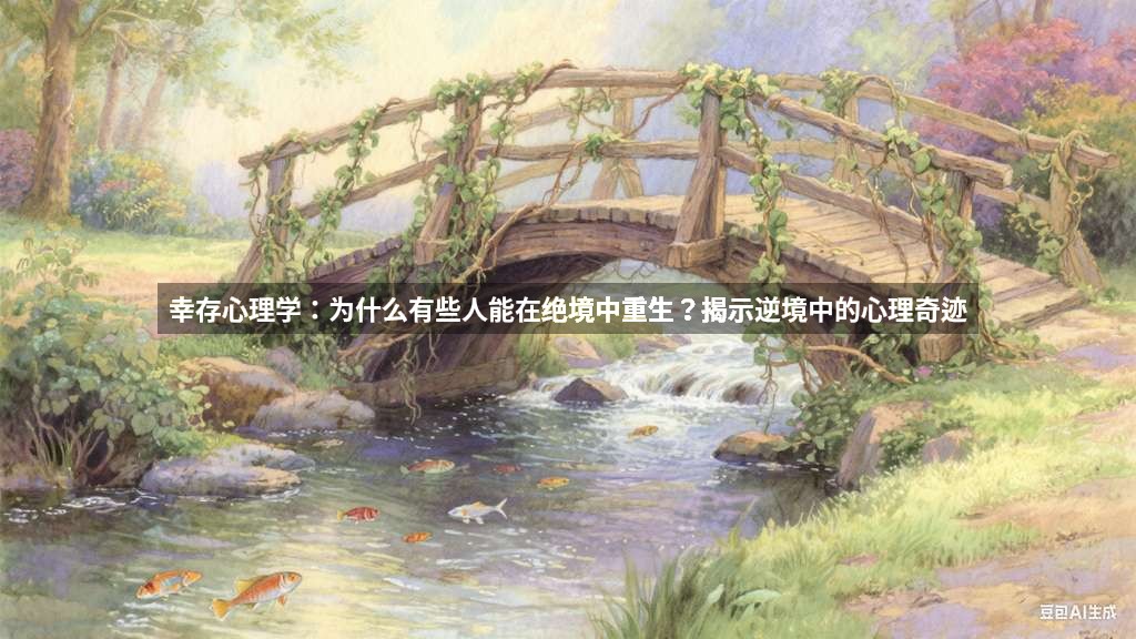 幸存心理学：为什么有些人能在绝境中重生？揭示逆境中的心理奇迹