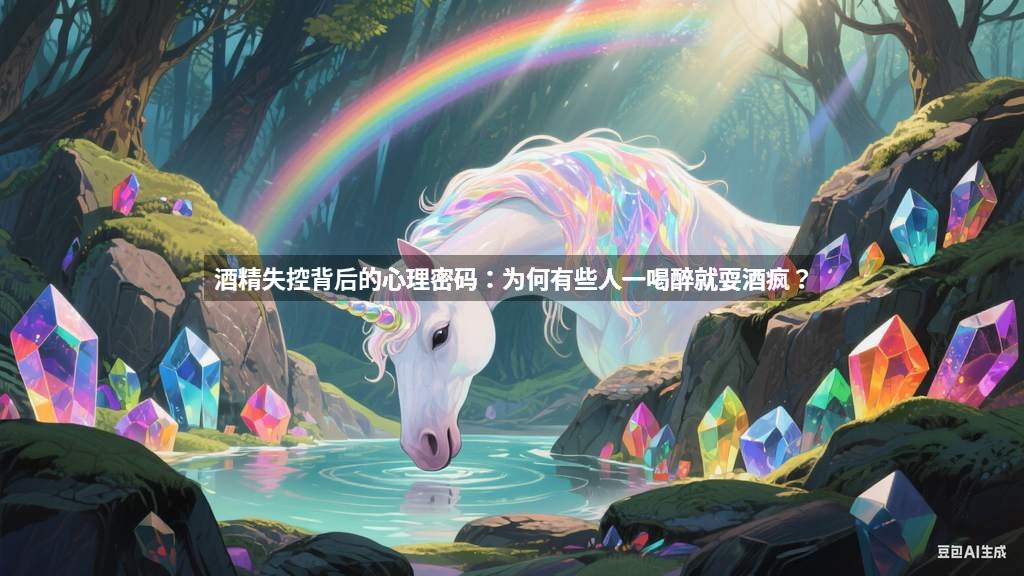 酒精失控背后的心理密码：为何有些人一喝醉就耍酒疯？