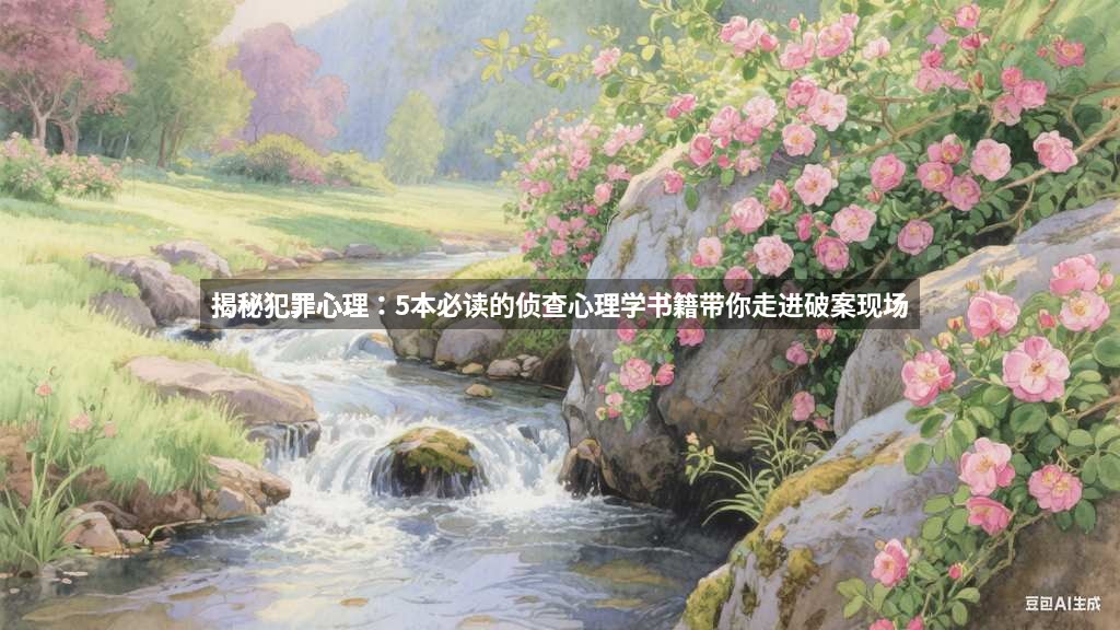 揭秘犯罪心理：5本必读的侦查心理学书籍带你走进破案现场