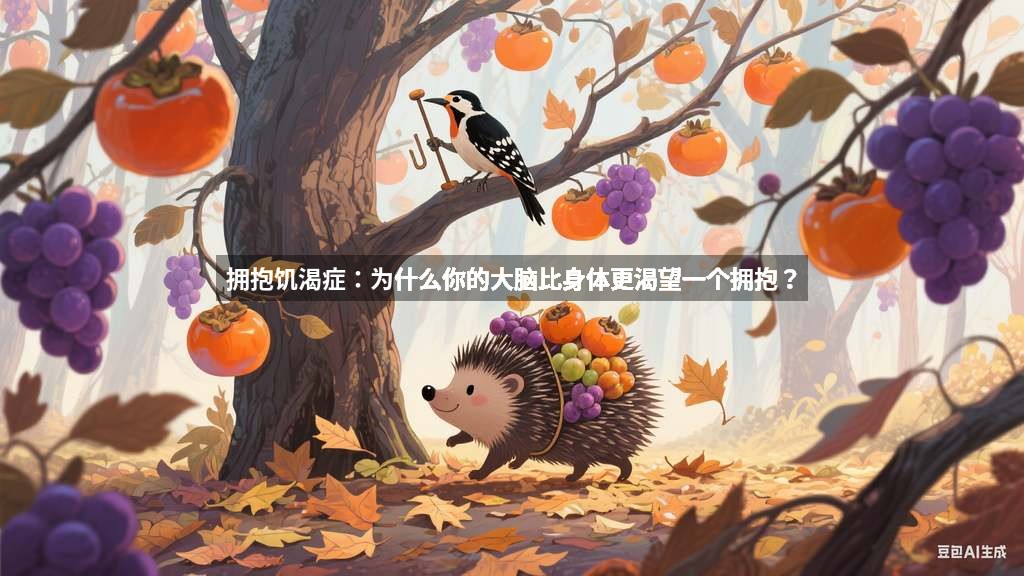 拥抱饥渴症：为什么你的大脑比身体更渴望一个拥抱？
