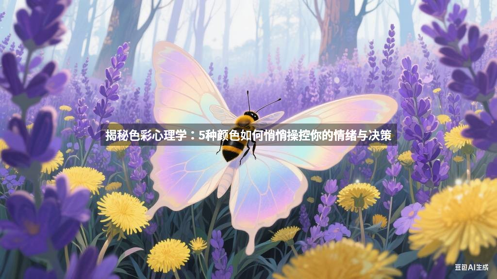 揭秘色彩心理学：5种颜色如何悄悄操控你的情绪与决策