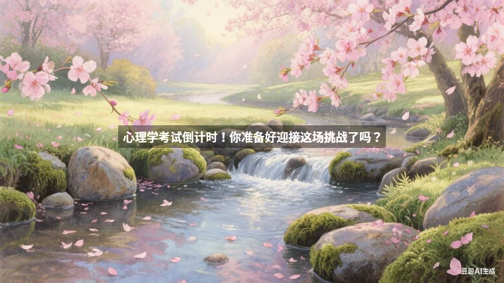 心理学考试倒计时！你准备好迎接这场挑战了吗？