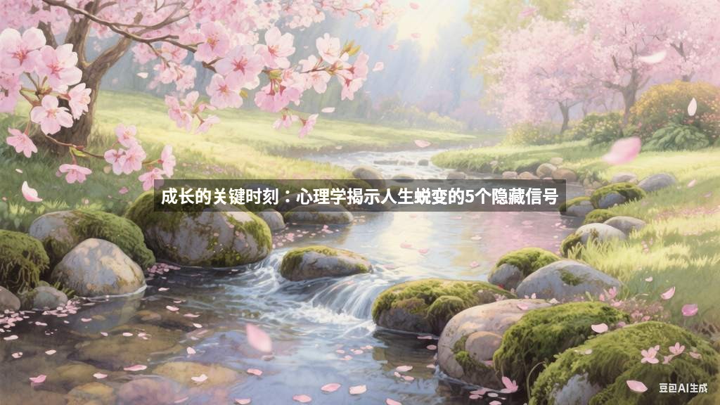 成长的关键时刻：心理学揭示人生蜕变的5个隐藏信号