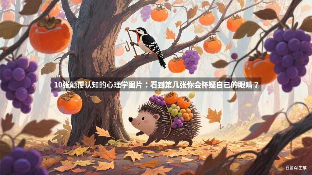 10张颠覆认知的心理学图片：看到第几张你会怀疑自己的眼睛？