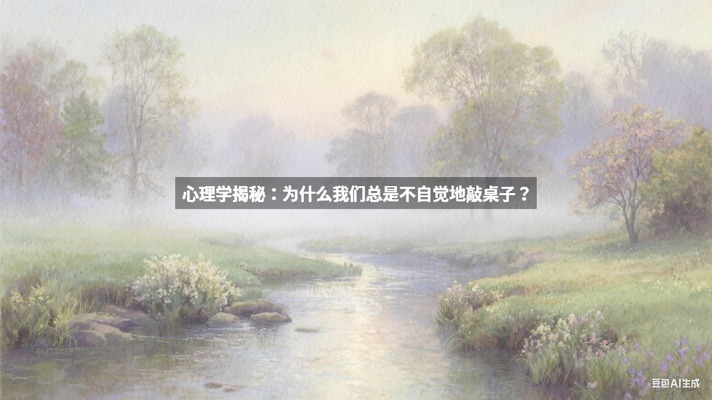 心理学揭秘：为什么我们总是不自觉地敲桌子？
