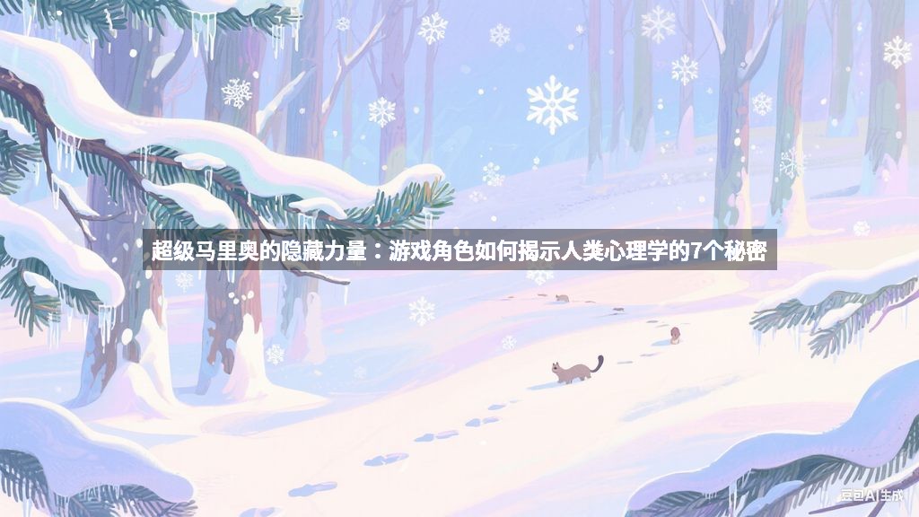 超级马里奥的隐藏力量：游戏角色如何揭示人类心理学的7个秘密