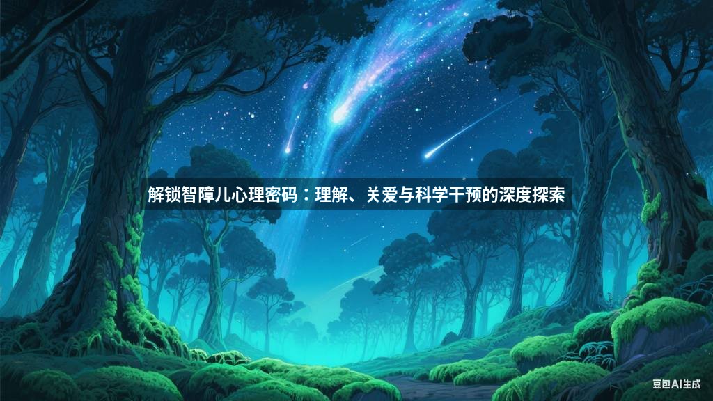 解锁智障儿心理密码：理解、关爱与科学干预的深度探索