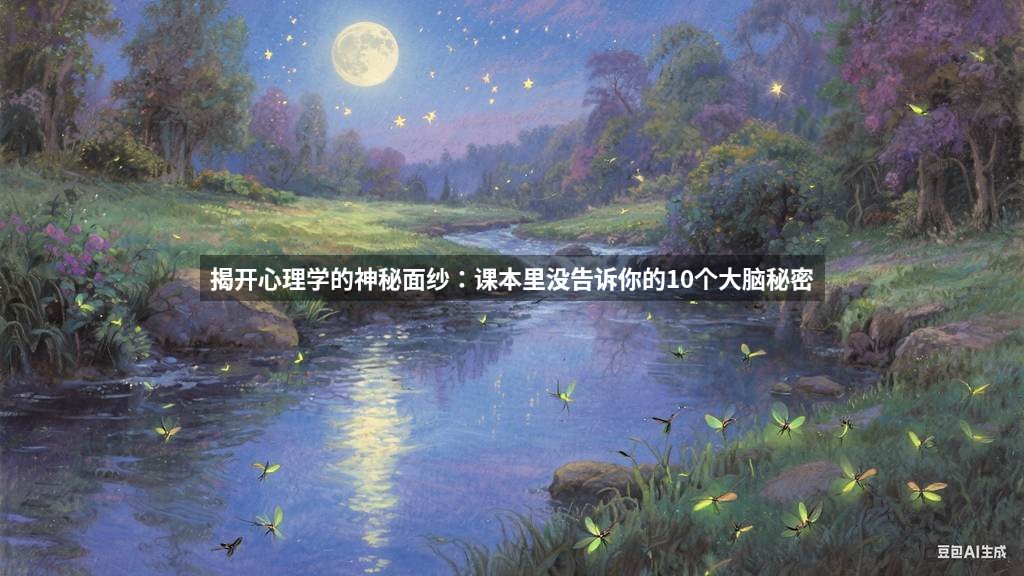 揭开心理学的神秘面纱：课本里没告诉你的10个大脑秘密