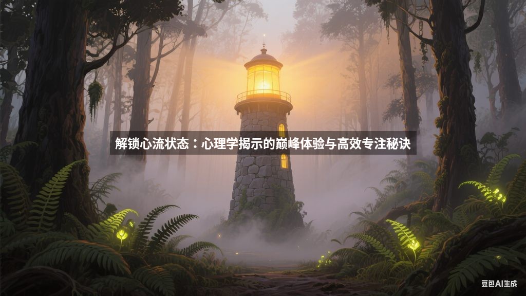 解锁心流状态：心理学揭示的巅峰体验与高效专注秘诀