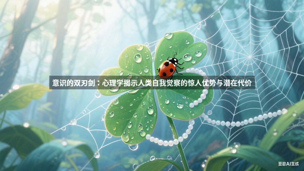 意识的双刃剑：心理学揭示人类自我觉察的惊人优势与潜在代价